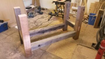Strong bench nearly finished