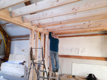 8 Adrian fixing joists