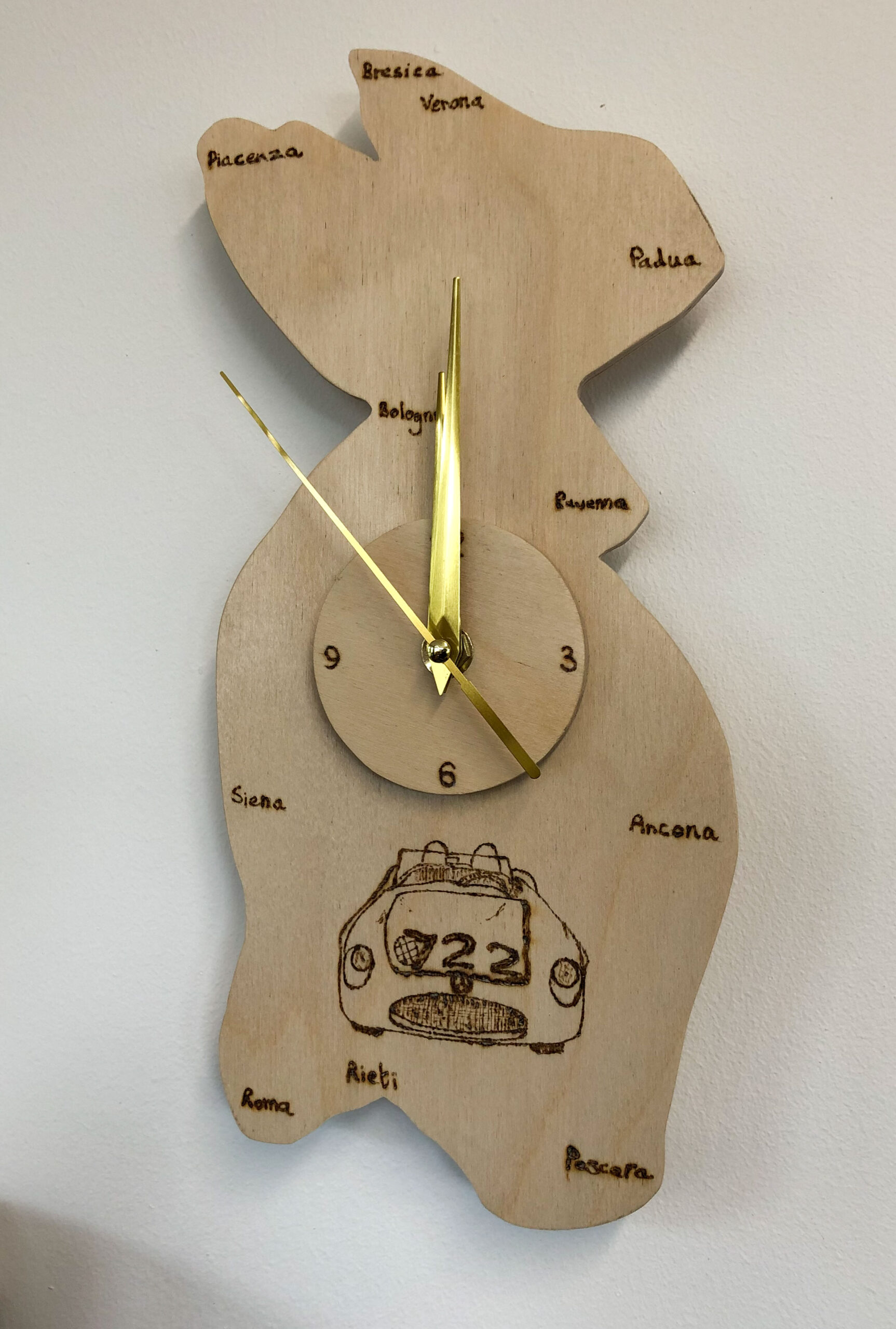 Keith race track clock