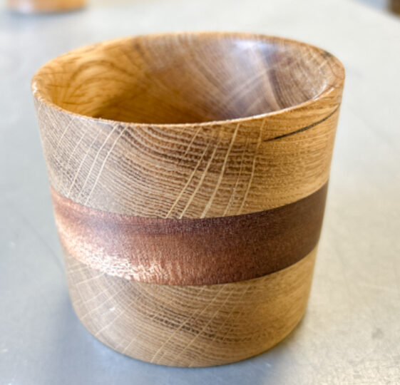 Peter sapele and found timber bowl Peter sapele and found timber bowl