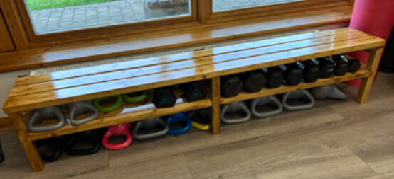 Brian benches finished