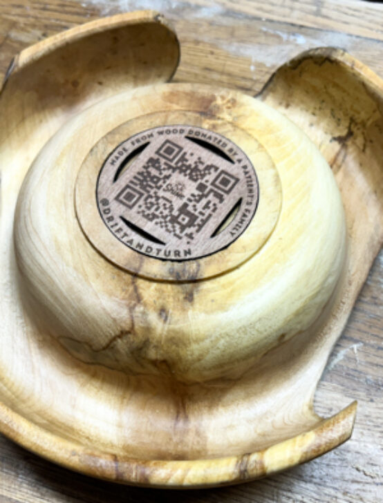 Peter Prize with QR code