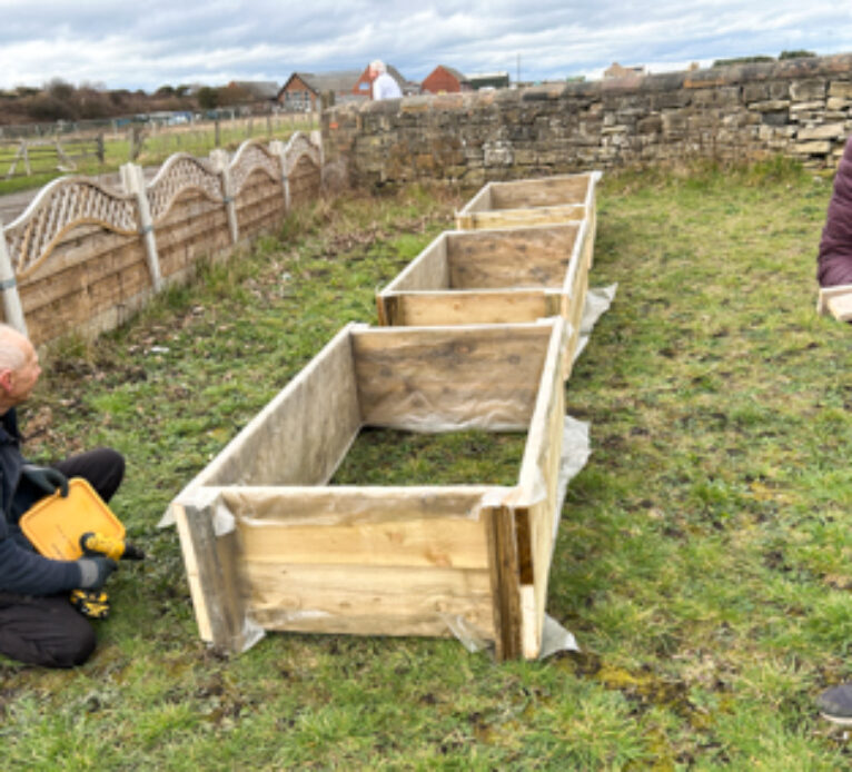 Keith 1st 3 raised beds
